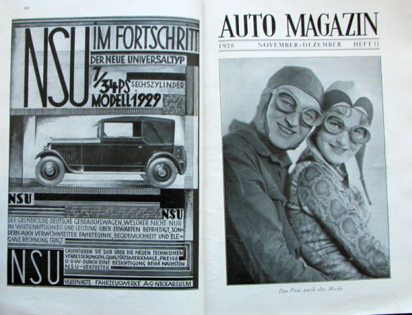 Eysler "Auto Magazin" Magazine 1928 (2197)